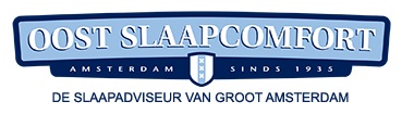 Logo OOST Slaapcomfort Sinds 1935 Amsterdam