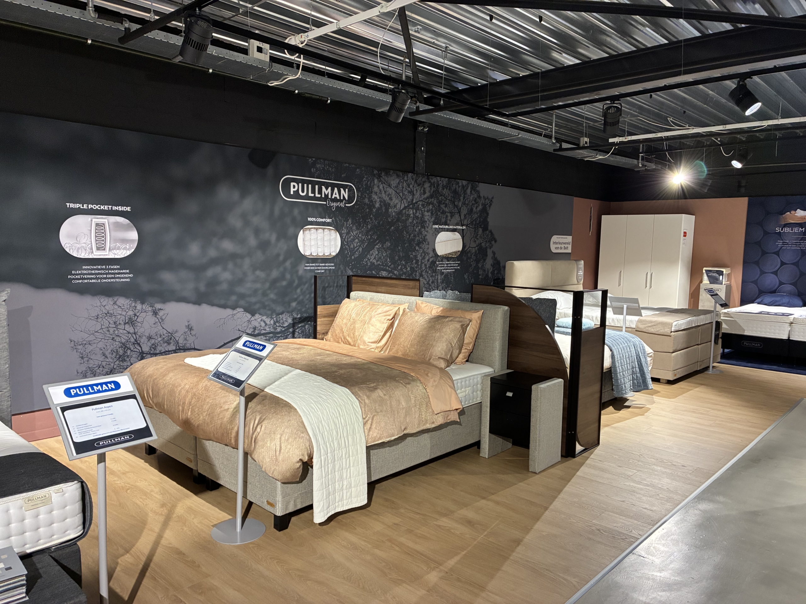 Showroom Interieurwereld van de Belt - Morgana Slapen Rogat