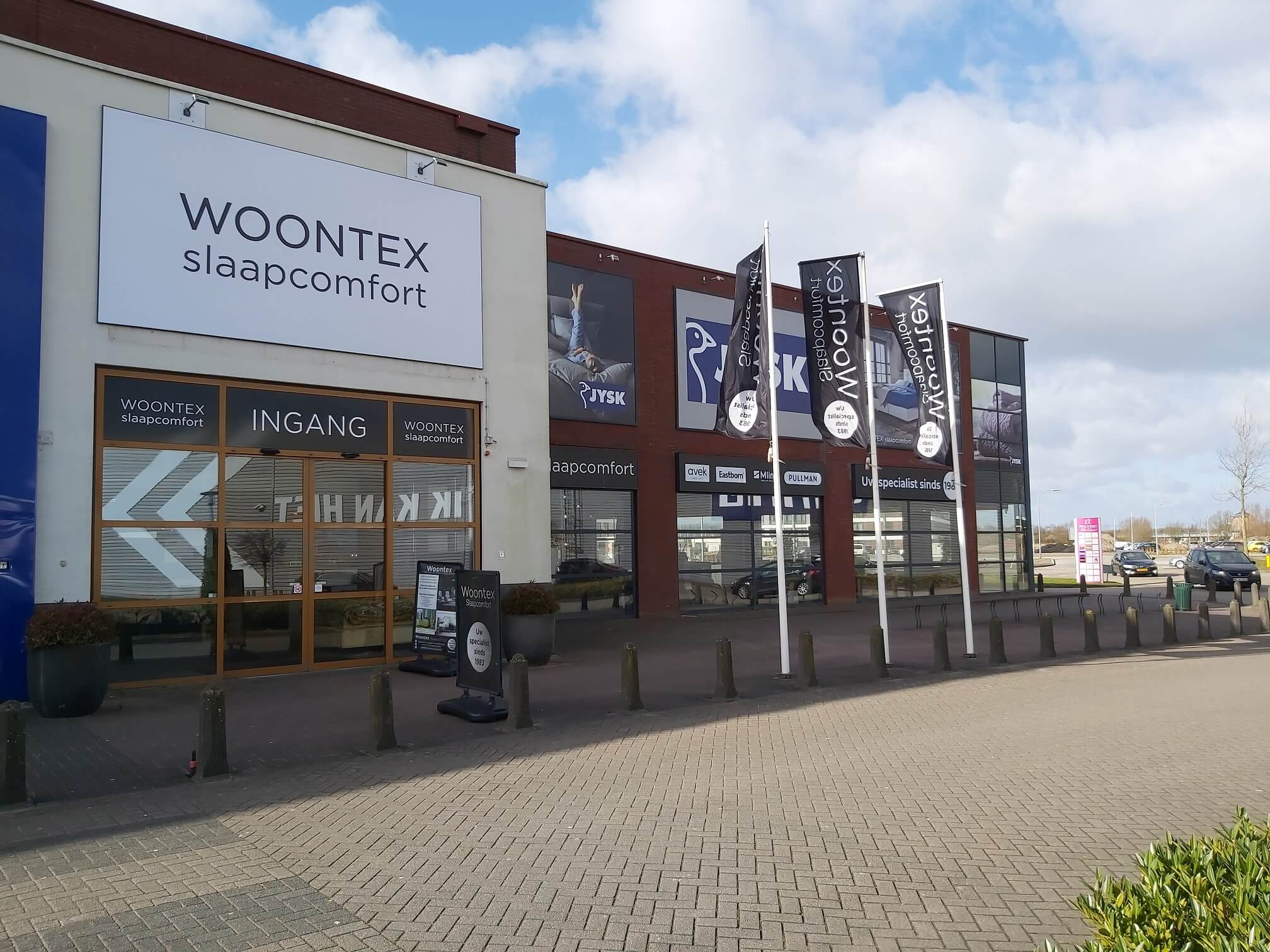 Pand Woontex Slaapcomfort Lelystad